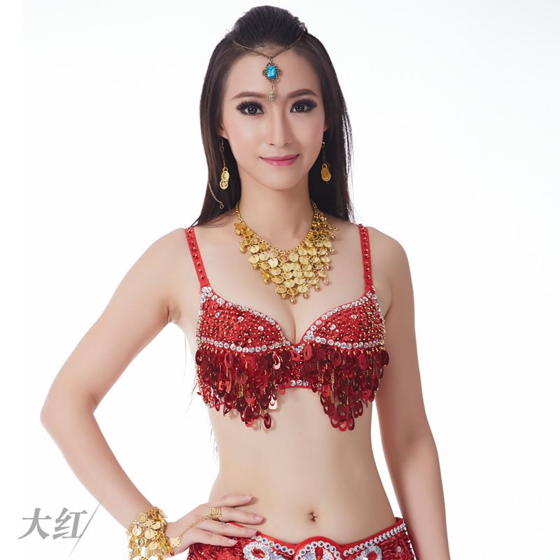 Dancewear Polyester Belly Dance Bra For Ladies More Colors